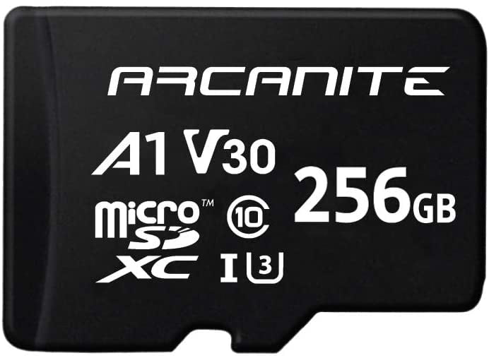 ARCANITE 2-Pack 64GB MicroSDXC Memory Card - A1, U3, V30, 4K UHD, Read Up To 90MB/s (2 Cards)