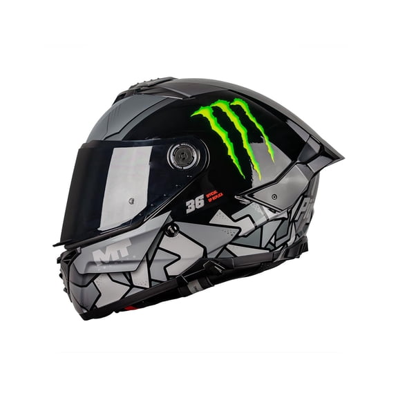Casco De Moto Mt Helmets Thunder 4r sv Piqueras B2 2025 Season + mica humo