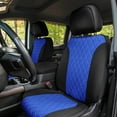 thumbnail image 3 of For 2019-2023 Chevrolet Silverado 1500 2500HD 3500HD RST | LTZ | HIGH COUNTRY FH Group Neoprene Custom Fit Truck Car Seat Covers Front Set Blue, 3 of 7