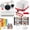 White, variant on Polaroid Now Instant Camera Bundle - Film, Case, Album & Quality Photo Cloth - Black