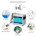 thumbnail image 2 of 3.2L digital ultrasonic cleaner 120W Jewelry Cleaning Ultrasonic Machine 40kHz with Heater Timer and Degassing, Gentle mode for Denture Dental Oral Irrigator Parts Glasses, 2 of 10