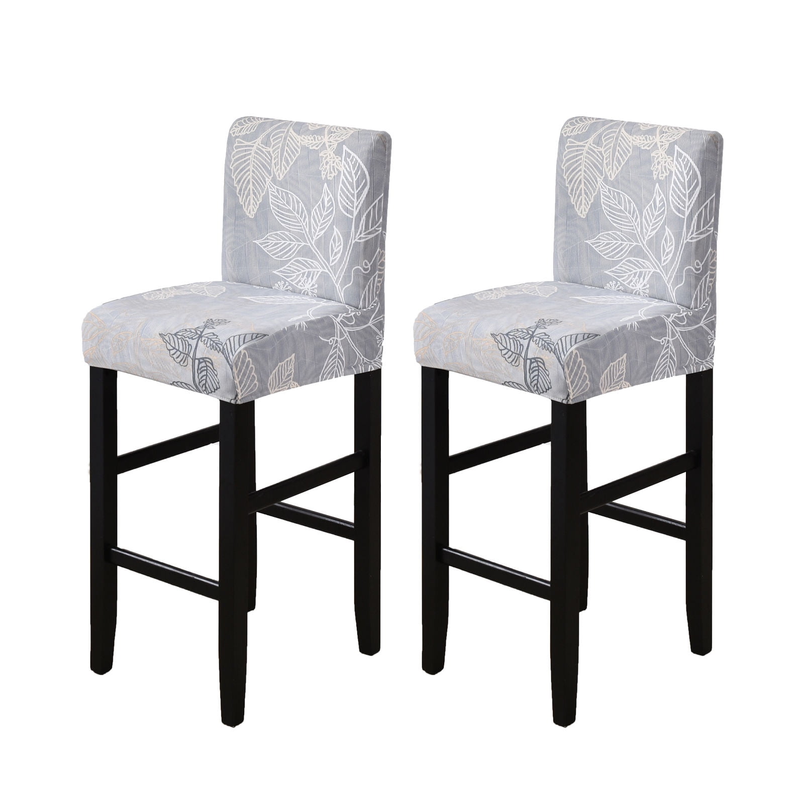 High Stool Cover Reusable Stretch Washable Pub Counter Stool Chair