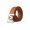 Brown, variant on Womens Belt Adjustable All-match Wide Side Dress Decoration Metal Buckle Waist Belts Waistbands Women Waist Belts Letter M