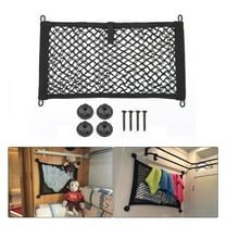 Car Storage Net Extra Large Elastic Organizers Universal Interior Accessories For RV Caravan Motorhome Boat Truck ,Easy to Use