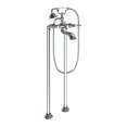 thumbnail image 3 of Moen TS25105 Weymouth Floor Mount Tub Filler Risers, Chrome, 3 of 7