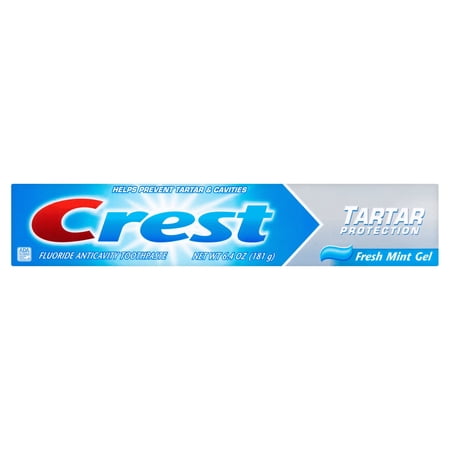 crest fresh mint gel toothpaste