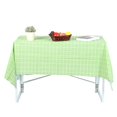 thumbnail image 3 of Simple Lattice Kitchen Tablecloth Waterproof and Oil-proof Home Decor (Green), 3 of 4