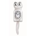 thumbnail image 1 of Reloj de pared Kit Cat Klock Miss Kitty blanco, tamaño 3/4, 1 of 2