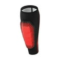 thumbnail image 6 of Sioweci Soccer Shin Guards for Adults Anti Collision Shin Pads Compression Leg Sleeve Athletic Gear for Football Sports Fitness Black Gray Size XXL, 6 of 13