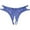 Blue, variant on Bigersell Womens Lace G-String Thongs Crotchless Lingerie Panties Underwear Cut Out Strappy Lace Briefs Women’s Underpants Hot Pink One Size
