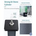 thumbnail image 5 of 1 Paquet 20cm Pierre D'air D'aquarium Cilindro Pour Plus Grand Outil De Libration De Diffuseur Bulles De Pompe Air Pour Systme De Circulation Dt, 5 of 5
