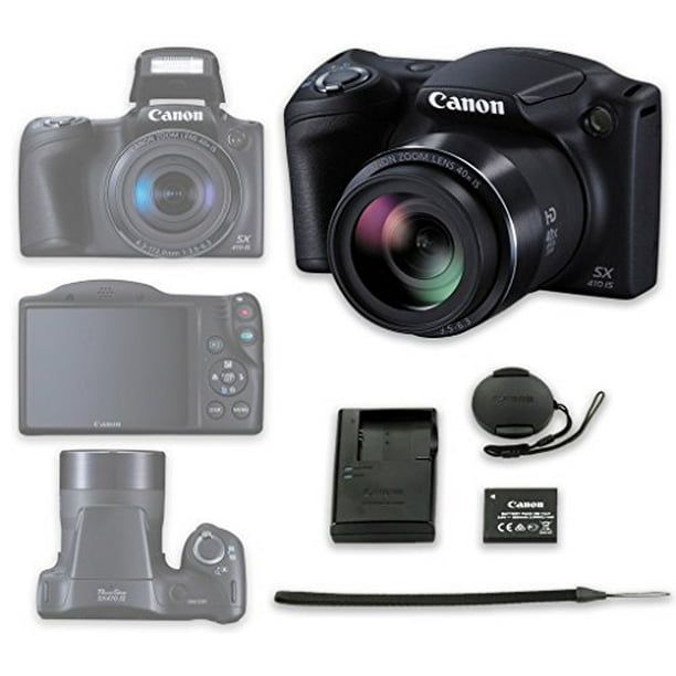 Matroos Echter zuigen Canon PowerShot SX410 IS Digital Camera - International Version -  Walmart.com