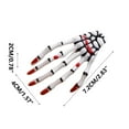 thumbnail image 3 of Accesorio para El Pelo con Forma de Globo Ocular Inyectado En Sangre para Halloween, 3 of 5