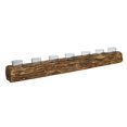 thumbnail image 1 of Sagebrook Home Porte-Bougies en Rondins de 7 Tasses, Brun, 1 of 1