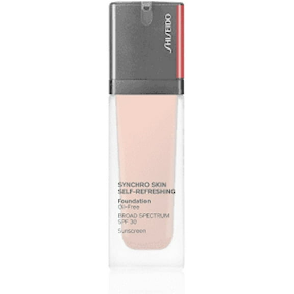 SHISEIDO SYNCHRO SKIN FOUNDATION 1.0 OZ ALDER SHISEIDO/SYNCHRO SKIN SELF -REFRESHING FOUNDATION (230) ALDER 1.0 OZ (30 ML) OIL-FREE SPF 30