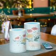 thumbnail image 3 of Yayeee Flameless Candles with Remote Flickering Battery Operated Multi Color Changing, Gray Cute Flower, 3 of 7