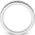 thumbnail image 2 of 14K White Gold 14Kw True Origin Lab Grown Diamond Vs/Si, D E F, Wedding Band (Size 7) Made In India rm2593b-033-wld, 2 of 5