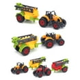 thumbnail image 1 of AMERTEER Boc Mini Diecast Farm Tractor Vehicle Car Carriage Model Set Collection Kids Toy, 1 of 10