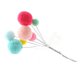 thumbnail image 1 of Mini Pompon Ball Cupcake Soledad Bola Bouquet Cake topper 3 cm 2.1 cm 19.5 cm, 1 of 10
