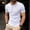 White, variant on Men's Short Sleeve Henley Shirt with Button Placket Solid Color Casual Tops Mens Summer Fitted T Shirts for Comfortable Wear