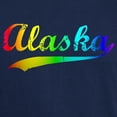 thumbnail image 3 of CafePress - Alaska Rainbow Vintage Dark T Shirt - Men's Classic Graphic Cotton T-Shirt, 3 of 4