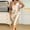 Khaki, variant on Naittoop Plus Size Silk Satin Nightgown for Women Spaghetti Straps Lingerie Chemise Sexy Cowl Neck Nightdress