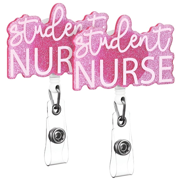 TELOLY Nurse Name Tag Card Student Nurse 2 Pieces