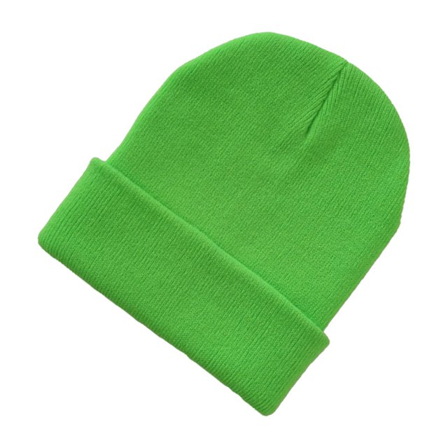 Qarigey Gorros Gorros Lana de punto Uisex Sombrero Moda Protección Brimless Disfraces Accesorios Regalos Invierno Esquí azul marino Sombreros verde fluorescente Qarigey AP010843-12B
