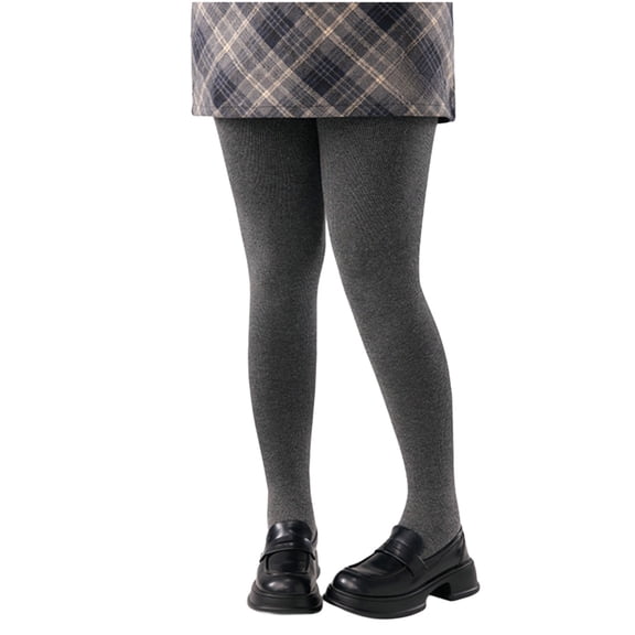 JSKUAMR Womens Tights Fall Winter Thick Warm Leggings Soft High Waisted Stretchy Pantyhose Comfy Fashion Tights (Gray,Free Size)