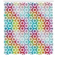 thumbnail image 3 of Ambesonne Digital Shower Curtain, Rounds on Fractal Backdrop, 69"Wx75"L, Multicolor, 3 of 3