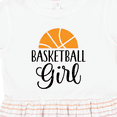 thumbnail image 4 of Inktastic Basketball Girl Sports Girls Toddler Dress, 4 of 5