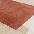 thumbnail image 5 of Papercut Modern Hand-Tufted Rug in Red Terracotta Area Rug, 5 of 5