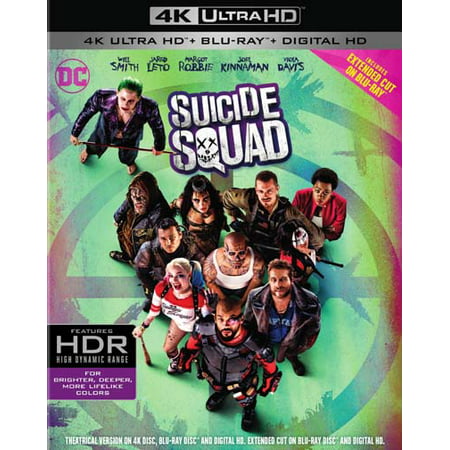 Suicide Squad (4K Ultra HD + Blu-ray + Digital