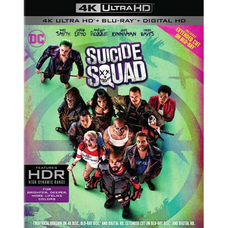 Suicide Squad (4K Ultra HD + Blu-ray + Digital HD)
