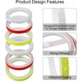 thumbnail image 6 of BUZIFU 6 Rolls Bike Reflector Fluorescent Luminous Tape 1cm Wide, Glow in the Dark Bike Bicycle Self-Adhesive Reflective Warning Stickers Tape for Bicycle,Bike, Motorcycle, 6 of 7