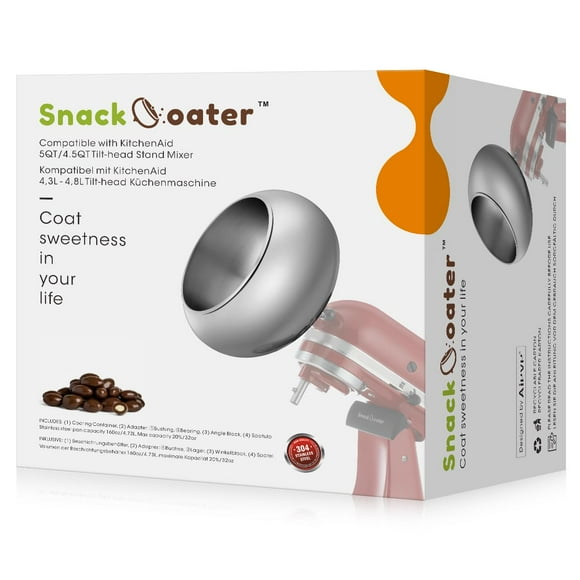 Snack Coater Aieve compatible con la batidora de pie KitchenAid