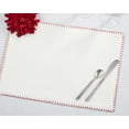 thumbnail image 3 of Saro Lifestyle Celena Collection Whip Stitched Design Cotton Placemat (Set of 12), 3 of 3
