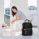 thumbnail image 2 of Mochila pañalera Sunveno Classic Black resistente al agua, 2 of 10