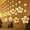 B #12, variant on Ganfancp Christmas Decoration Lights Pentagram Curtain Lights Led Lanterns Ice Strip Lights Snowman Santa Claus Lights for Indoor/Outdoor