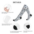 thumbnail image 5 of Lsque Underwater Animals 1 Pattern Sport Compression Socks for Men & Women 15-20 mmHg Knee High Nurse Pregnant Running Medical and Travel Athletic, 5 of 6