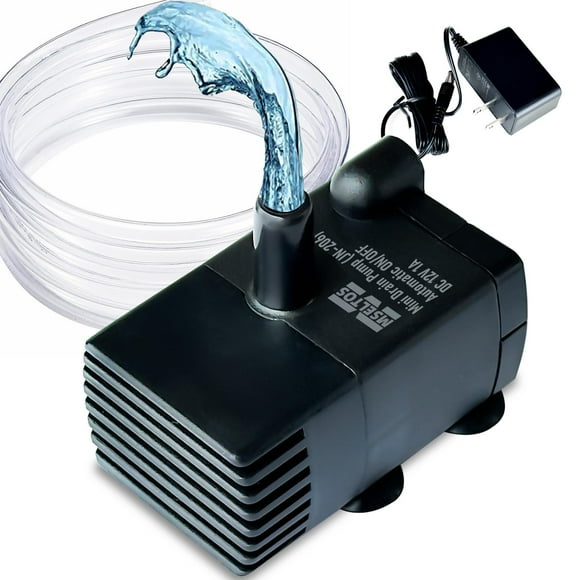 Automatic Small Sump Pump with Water Sensor, 8 FT Lift 70 GPH 115V/230V Mini Condensate Pump with Float Switch, Water Removal for Dehumidif