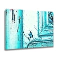 thumbnail image 2 of Door Turquoise Blue Canvas Poster Bedroom Decor Sports Landscape Office Room Decor Gift,Frame-style,20x30inch(50x75cm), 2 of 8