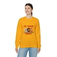 thumbnail image 6 of Sip, Scare, Repeat! Coffee Lover Unisex Heavy Blend™ Crewneck Sweatshirt, 6 of 7