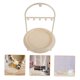 thumbnail image 5 of GOOHOCHY Organizador De Joyería Beige Para Collares Anillos Y Accesorios De, 5 of 8