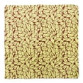 thumbnail image 4 of Bimba Foulard Foulard Bandana en Pure Soie Imprimée Feuilles de Basilic Rouge pour Femme, Tête Cou, 40 x 80 Pouces, 4 of 6