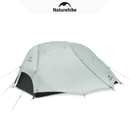 Naturehike, Ultralight Hiking Tent, 2 person Backpacking Camping Tent, Waterproof & Windproof, 15D Ultra-light Silicon Coated Fabric, Double Door Design, For Camping/Hiking/Backpacking.