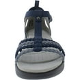 thumbnail image 3 of JBU by Jambu Womens Prague Faux Leather Buckle Sport Sandals, 3 of 3