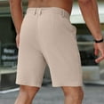 thumbnail image 3 of Yievot Golf Shorts for Men 7 Inch Inseam Waffle Knit Flat Front Dress Shorts for Hiking Travel Casual, 3 of 8