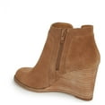 thumbnail image 2 of Women's Lucky Brand YABBA Ankle Boot SESAME OILED SUEDE, 2 of 5