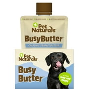 Pet Naturals Busybutter Calming Peanut Butter for Dogs, Stress and Anxiety Support, 1.5 oz.